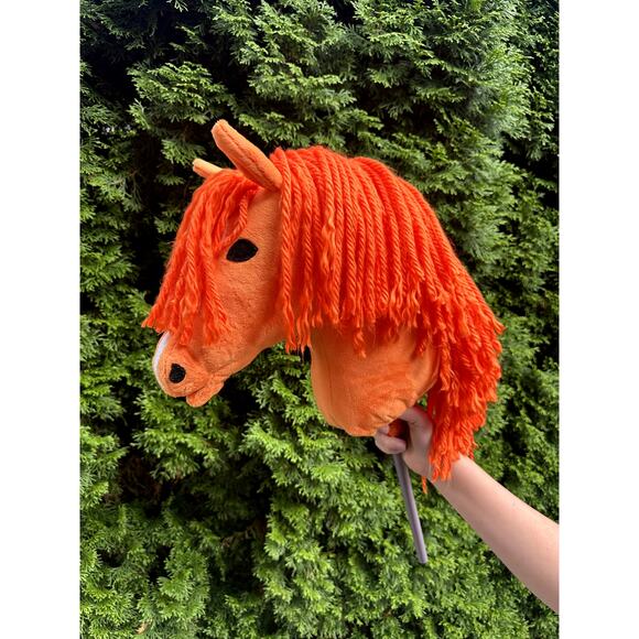 Orange Hobby Horse (similar to A3 Size) - Picture 1 of 15